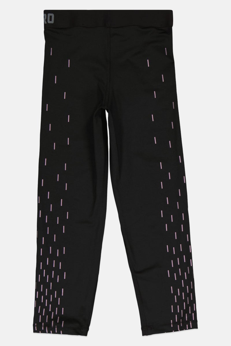 Nike Women Pro Dri Fit Training Capri Leggings, Black - Image 3